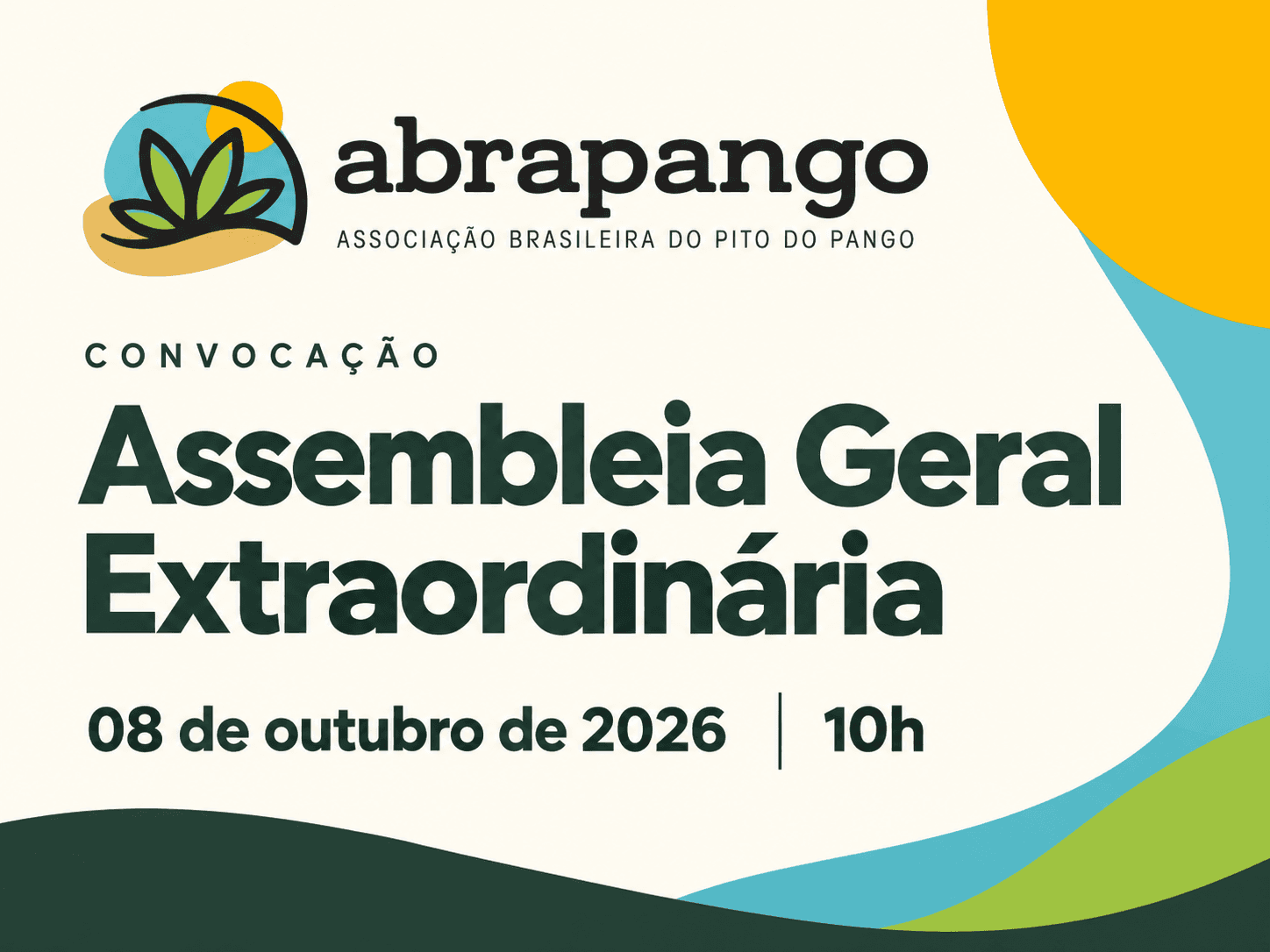 Convocação Assembleia Geral Extraordinária - 08/10